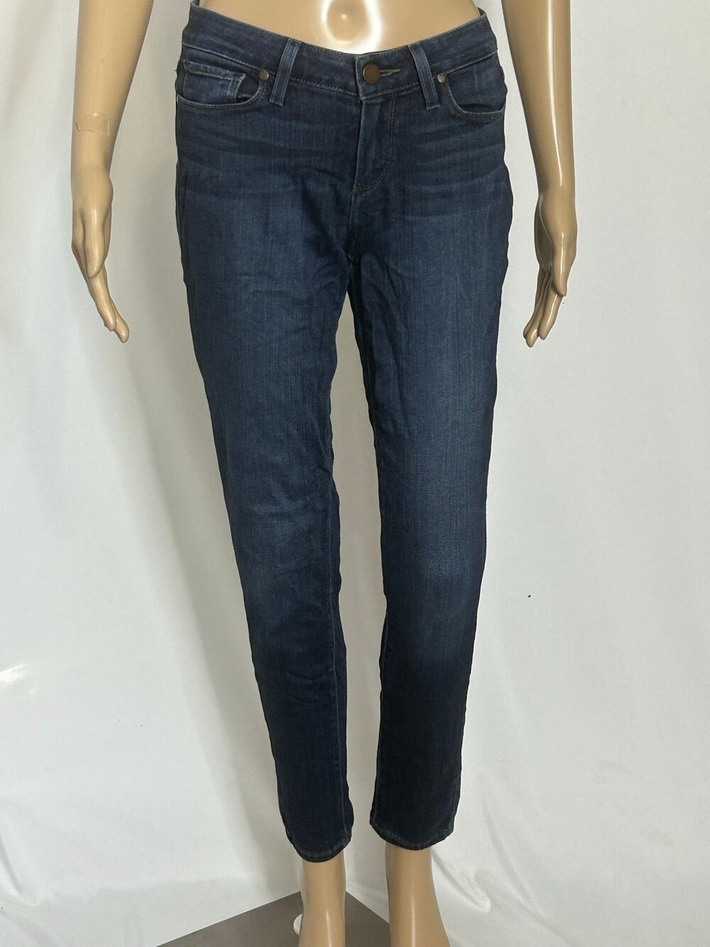 PAIGE Verdugo Ultra Skinny Jeans Women’s 26 Dark Wash Stretch Denim USA